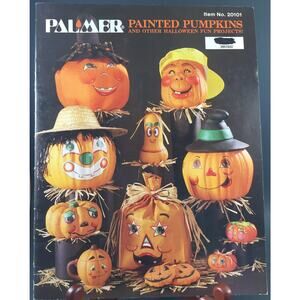 Palmer Painted Pumpkins and Other Halloween Projects Craft Book # 20101 - VN